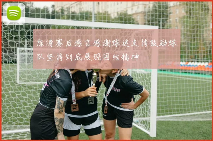陈涛赛后感言感谢球迷支持鼓励球队坚持到底展现团结精神